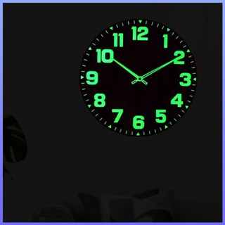 นาฬิกาแขวนผนัง แบบเรืองแสงในที่มืด 12 นิ้ว SHOPSBC3631