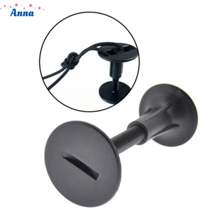 【Anna】High Quality Leash Plugs 7.3cm 16g ABS Accessories Black DIY Replacements