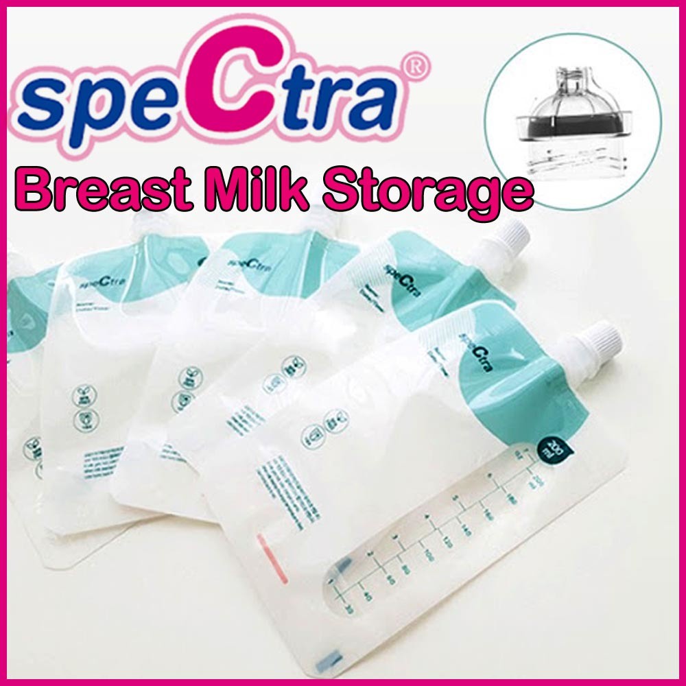 spectra-10-pcs-easy-breast-milk-storage-pack-temperature-sensing-type