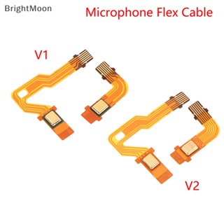 Brightmoon สายเคเบิลควบคุมไมโครโฟนไร้สาย แบบเปลี่ยน สําหรับ PS5 V1 V2 1 คู่