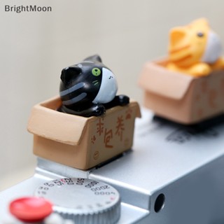 Brightmoon ฝาครอบป้องกันฮอตชู ลายการ์ตูนแมวน่ารัก กันฝุ่น สําหรับกล้อง SLR