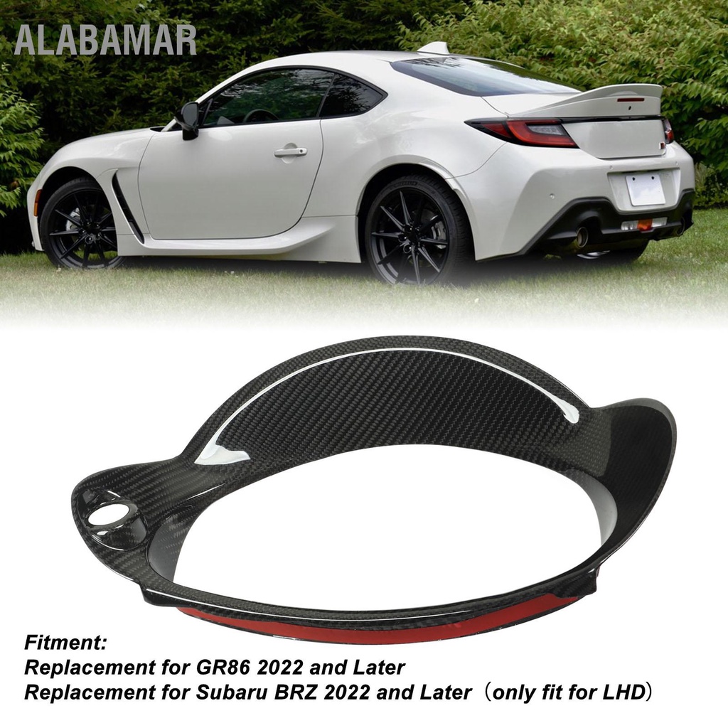 alabamar-แผงหน้าปัดแผงหน้าปัด-trim-คาร์บอนแห้งสำหรับ-subaru-brz-2022-และใหม่กว่า-lhd