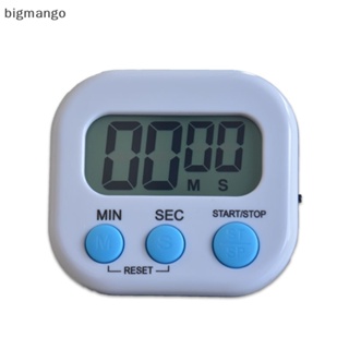 [bigmango] นาฬิกาจับเวลาอิเล็กทรอนิกส์ หน้าจอขนาดใหญ่ สําหรับห้องครัว