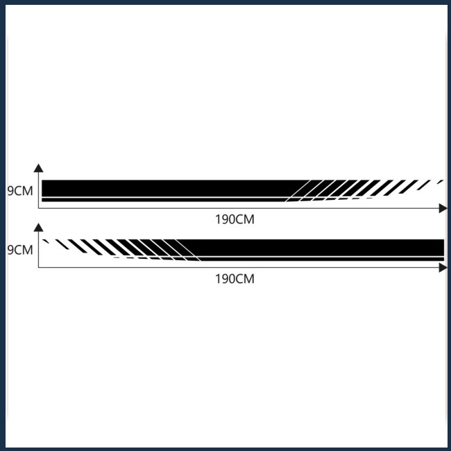 bin-สติกเกอร์ไวนิล-ลายกราฟฟิค-ลายทาง-สําหรับติดตกแต่งรถยนต์-2-ชิ้น