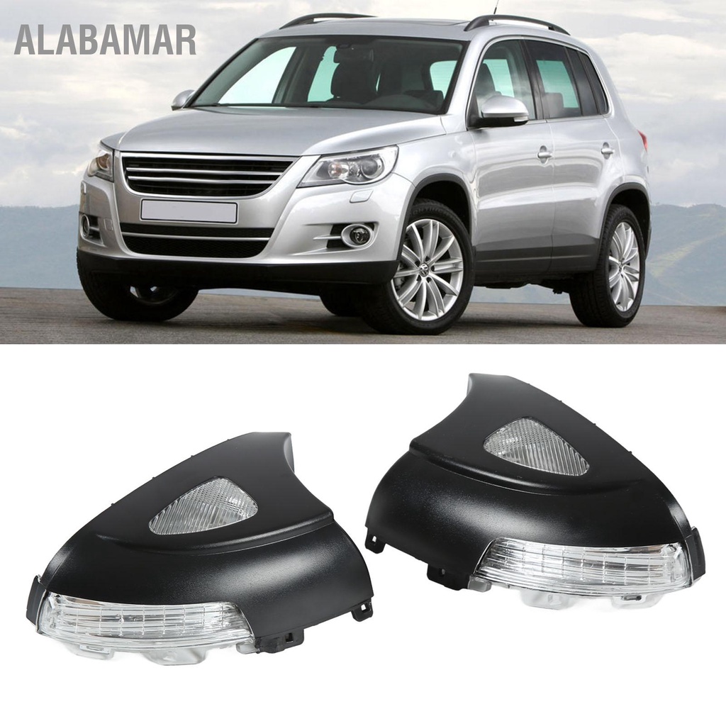 alabamar-คู่ฝาครอบกระจกมองข้างรถยนต์พร้อมไฟเลี้ยว-led-5nd-949-102a-สำหรับรถยนต์