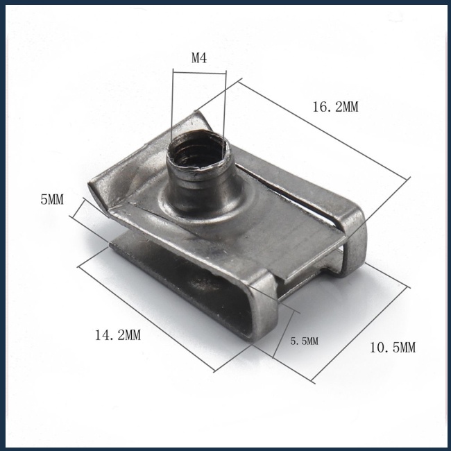 bin-น็อตสแตนเลส-304-type-b-ความแข็งแรงสูง-สําหรับรถยนต์-รถจักรยานยนต์-10-ชิ้น