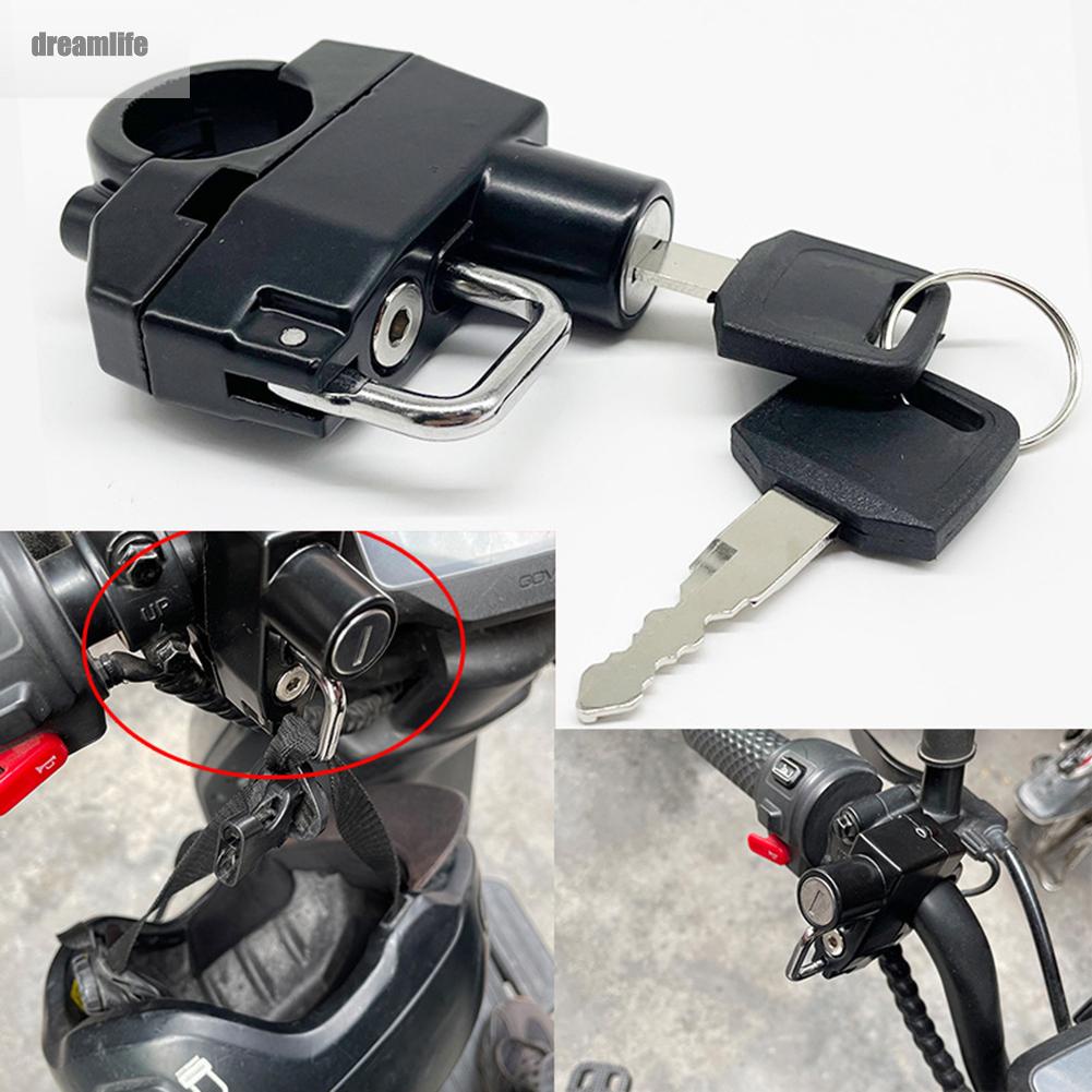 dreamlife-helmet-lock-bicycle-fixed-helmet-helmet-lock-handle-key-motorcycle-portable