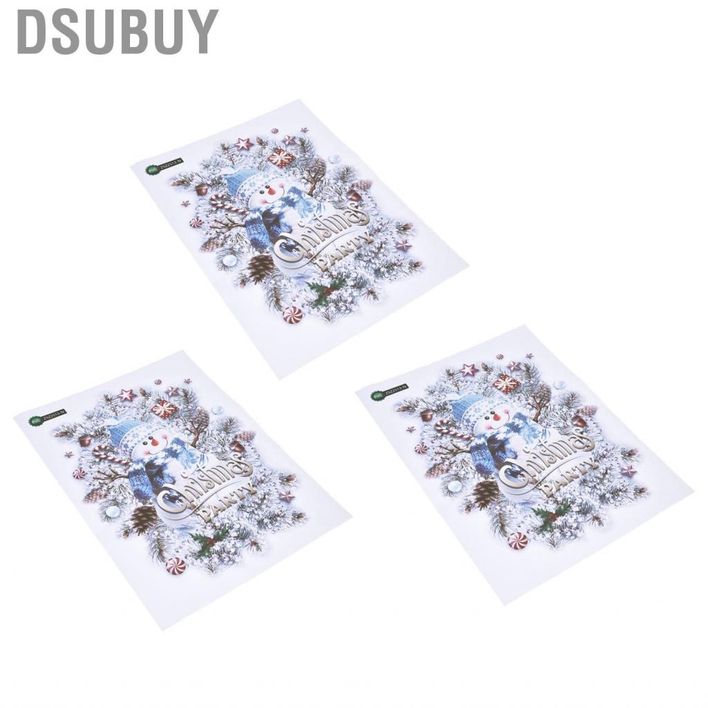 dsubuy-3pcs-christmas-tree-snowman-wall-decoration-household-f