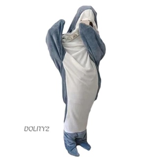 [Dolity2] ผ้าห่มคอสเพลย์ รูปหางปลาฉลาม น้ําหนักเบา สําหรับปาร์ตี้ฮาโลวีน