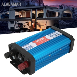  ALABAMAR รถอินเวอร์เตอร์ไฟ Pure Sine Wave 300W USB คู่ต่อเนื่องพร้อมจอแสดงผลดิจิตอลสำหรับบ้านเรือห้องโดยสารรถบัส