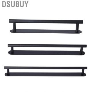 Dsubuy Stainless Steel Towel Rack  Versatile Stylish Adhesive Bar High Duty  Rust for Laundry Room Kitchen Bathroom