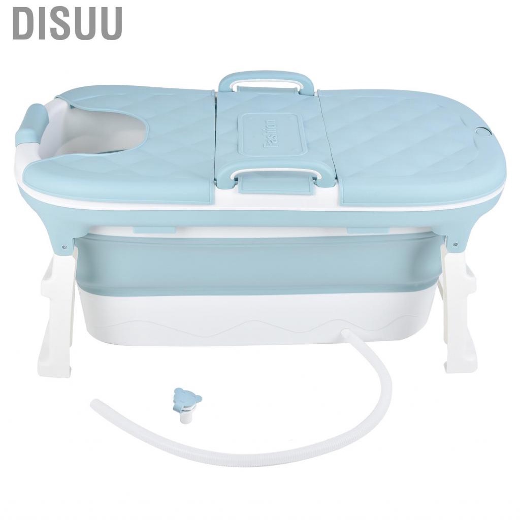 disuu-portable-bathtub-blue-soft-collapsible-home-spa-baby-tub-for-shower-us