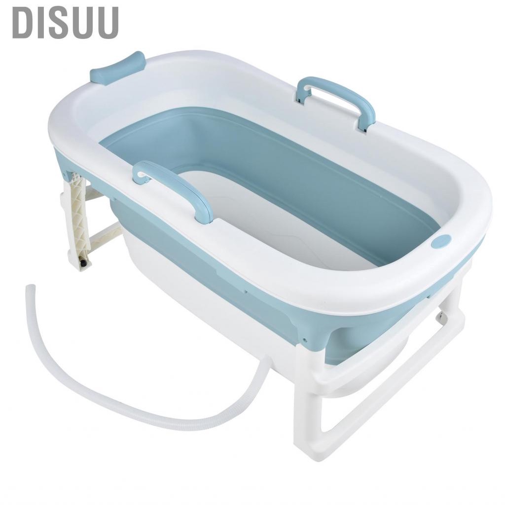 disuu-portable-bathtub-blue-soft-collapsible-home-spa-baby-tub-for-shower-us