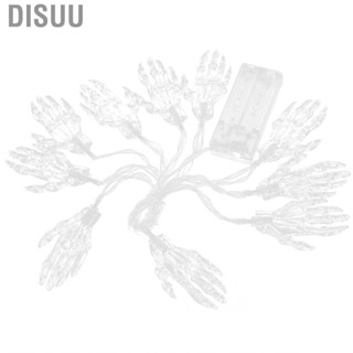 Disuu Halloween Spooky String Lights Skeleton Hand Safe