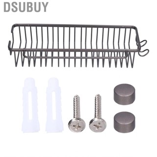 Dsubuy Bathroom Mesh  Shelf  Gray Rectangular W/Hook 40cm Organizer US