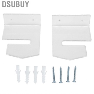 Dsubuy Wall Mounted Sliding  Bracket Acrylic Durable Hanger F