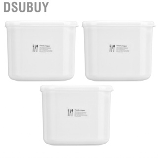 Dsubuy 3pcs Bento Lunch Box Leakproof 1000ml  Storage Container For Microwave Hot