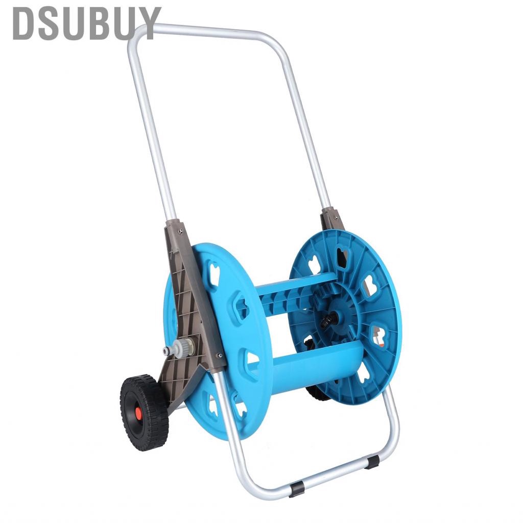 dsubuy-garden-hose-winder-portable-easy-storage-cart-for-patio-lawn