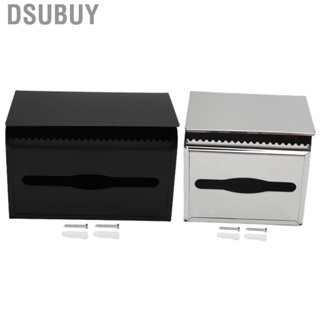 Dsubuy Tissue Holder Stainless Steel Napkin Box For Kitchen Bathroom Bedroom MF