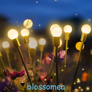 Blossomea โคมไฟพลังงานแสงอาทิตย์ รูปหิ่งห้อย สําหรับตกแต่งสวนกลางแจ้ง