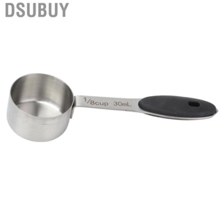 Dsubuy 30ml Coffee Measuring Scoop 1/8 Cup Stainless Steel Tablespoon Large  GD