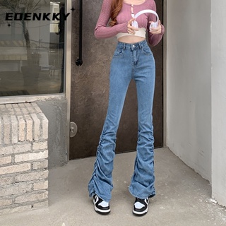 EOENKKY  กางเกงขายาว กางเกงเอวสูง สไตล์เกาหลี แฟชั่น 2023 NEW  รุ่นใหม่ Trendy Comfortable Korean Style A23L07H 36Z230909