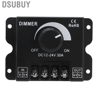 Dsubuy 30A  Dimmer PWM Unicolor Single Channel Adjustable Dimming Controller DC 1 TS
