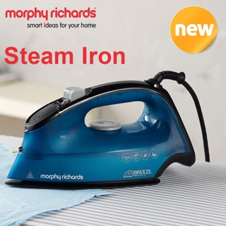 Morphy Richards BREEZE BLUE Steam Iron Temperature Control Self Cleaning 350m