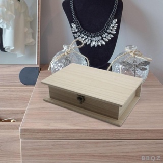 [Bbqz01] กล่องไม้ สําหรับเก็บเครื่องประดับ เครื่องสําอาง บนโต๊ะ ห้องนั่งเล่น