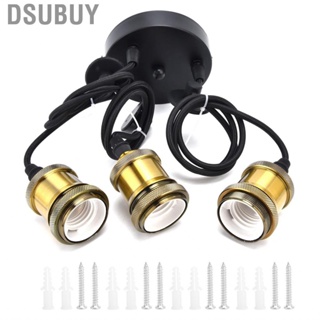 Dsubuy Metal Retro Decorative Ceiling Lamp Holder E26/E27 Aluminum Light F