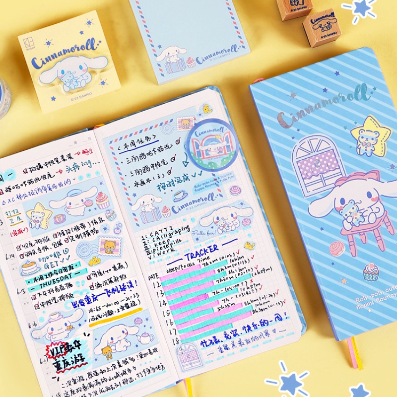 ชุดกล่องของขวัญ-แพลนเนอร์รายสัปดาห์-ลาย-cinbor-sanrio-weeks-แพลนเนอร์รายสัปดาห์