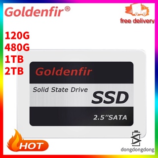 Goldenfir โซลิดสเตทไดรฟ์ 120gb 240gb hd 480g 2.5 ssd สําหรับคอมพิวเตอร์