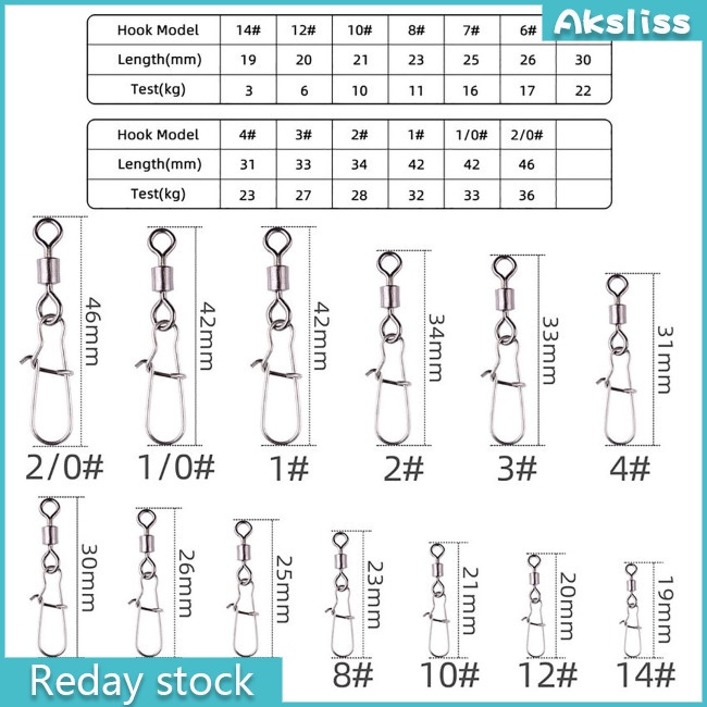 aks-หมุดเชื่อมต่อรอกตกปลา-กันสนิม-อุปกรณ์เสริม-สําหรับตกปลาน้ําทะเล