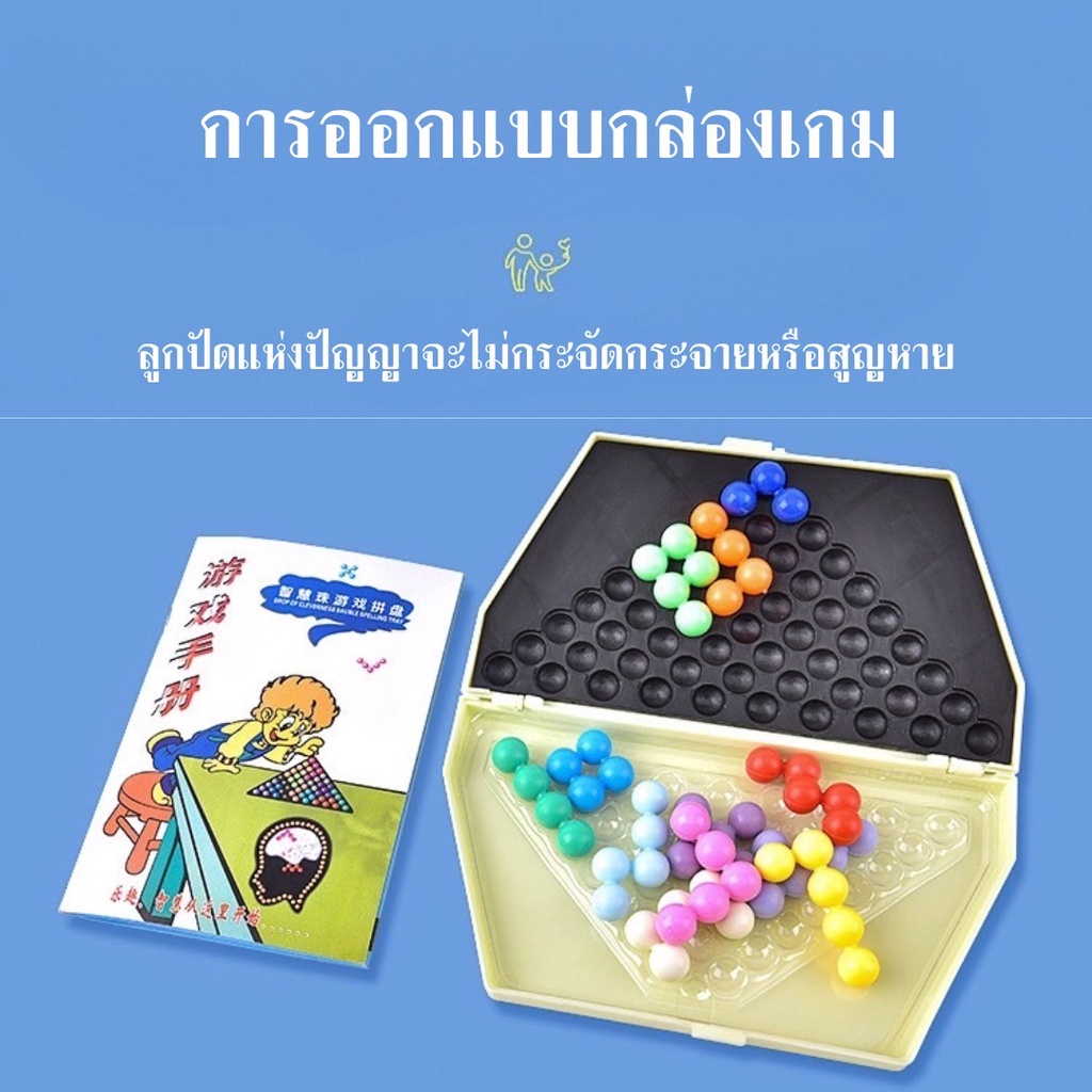 พร้อมส่ง-ตัวต่อเด็ก-เกมตัวต่อ-เกมส์เสริมทักษะ-ตัวต่อเสริมไอคิว-iq-game-toys-บอร์ดเกม-iq12