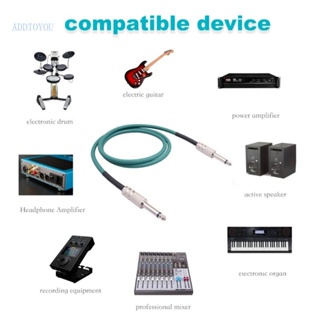 【3C】สายเคเบิลโมโน 6 35 มม. สําหรับกีตาร์ไฟฟ้า เครื่องผสมเสียงกลองอิเล็กทรอนิกส์