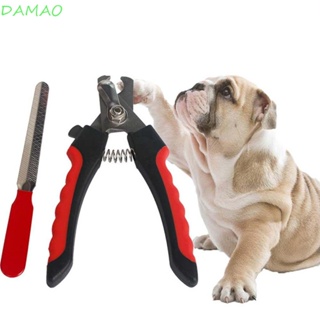 Damao กรรไกรตัดเล็บ พร้อมตะไบ สําหรับสัตว์เลี้ยง สุนัข แมว