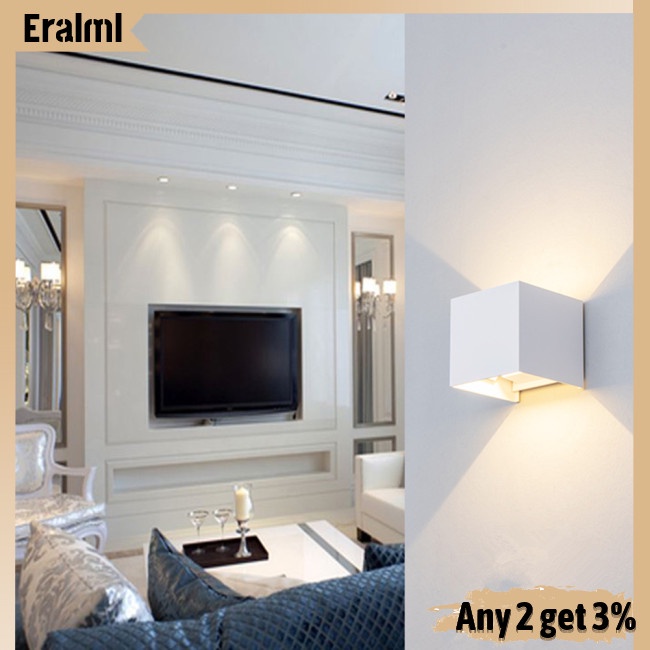 eralml-โคมไฟติดผนัง-led-6w-ac85-265v-cob-อลูมิเนียม-กันน้ํา-ปรับได้-สําหรับกลางแจ้ง