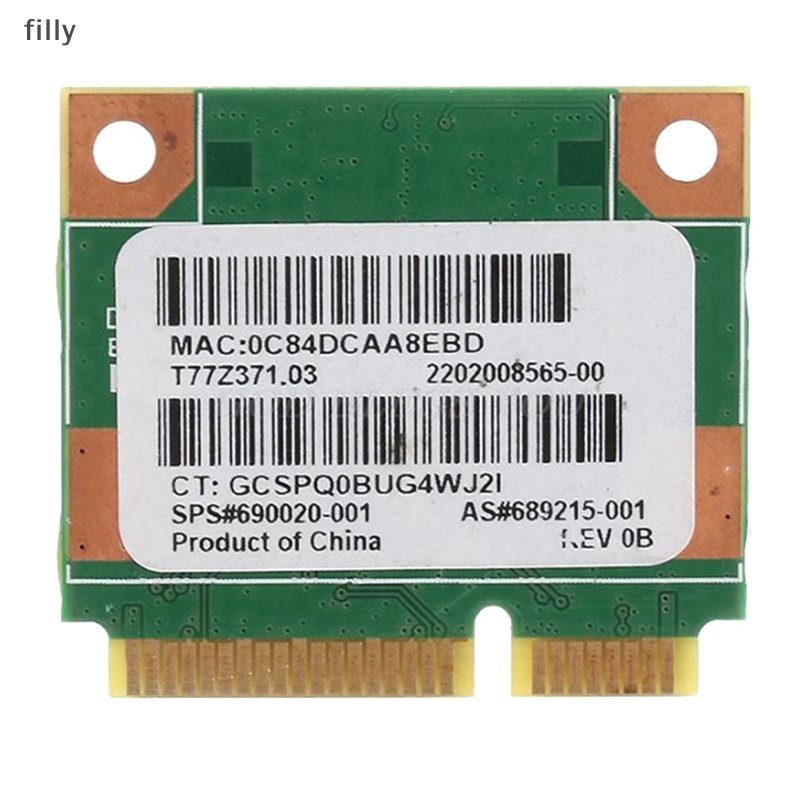 การ์ด-wifi-ไร้สาย-150mbps-2-4ghz-rt3290-802-11b-g-n-พร้อมบลูทูธ-3-0-half-mini-pci-e-สําหรับ-hp-cq58-m4-m6-4445s-dv4-op