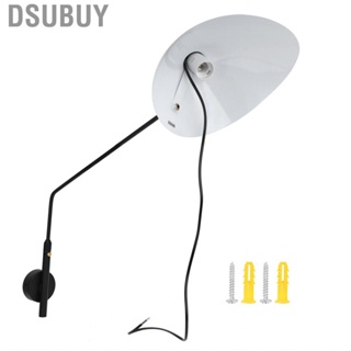 Dsubuy Wall Lamp  Sconce E27 Wrought Iron Adjustable for Home Restaurant Corridor Stairs