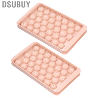 Dsubuy Ice Cubes Mold  Grade Material 2Pcs Maker 33 Grids For Home