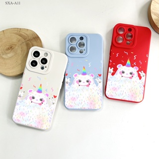 Samsung Galaxy A11 A12 A13 A23 A32 A51 A71 A52 A52S A50 A50S A30S A53 4G 5G สำหรับ Sea Bear เคส เคสโทรศัพท์