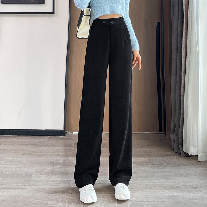 299-corduroy-chenille-wide-leg-pants-womens-spring-and-autumn-new-high-waist-loose-all-match-casual-straight-leg-pants