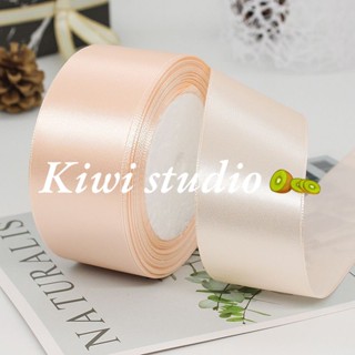 Kiwistudio 【แพ็คละ 5 ชิ้น】ริบบิ้นดอกกุหลาบ 4 ซม. 22 ม. สําหรับตกแต่งเค้ก DIY 1HCYK197