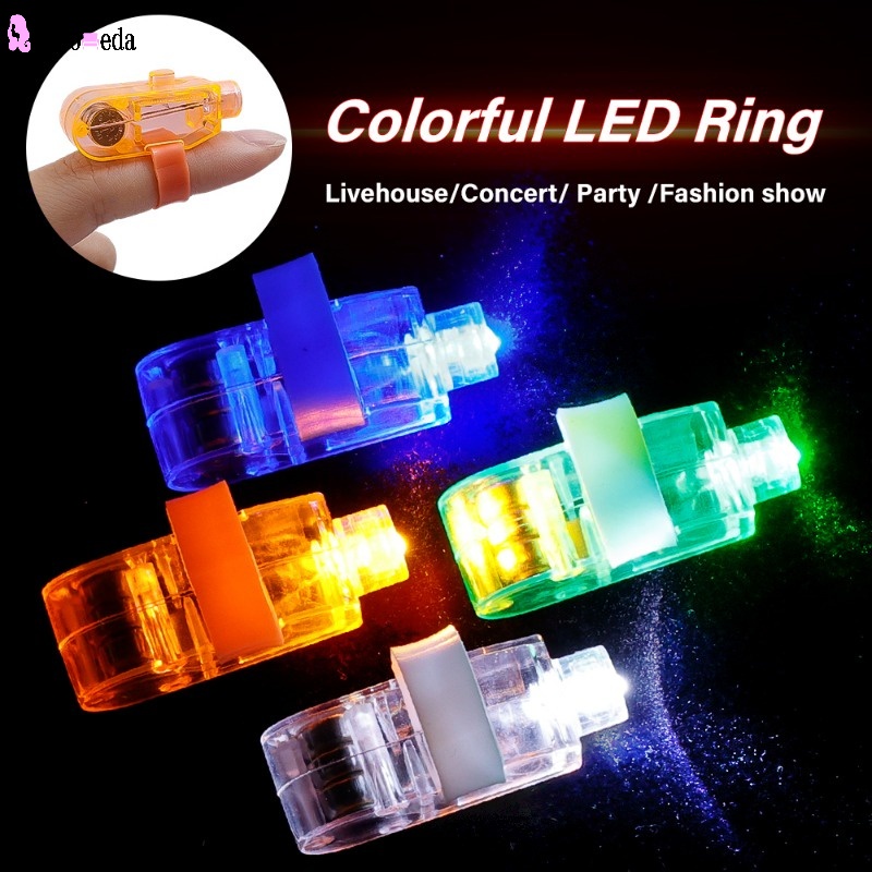 แหวนไฟกระพริบ-led-เรืองแสงในที่มืด-คุณภาพสูง-ของเล่นสําหรับงานปาร์ตี้