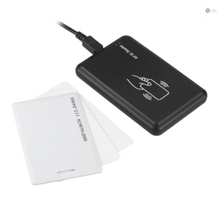 [พร้อมส่ง] เครื่องอ่านการ์ด RFID 125KHz &amp; 13.56MHz USB ความถี่คู่ สําหรับ MIFARE EM