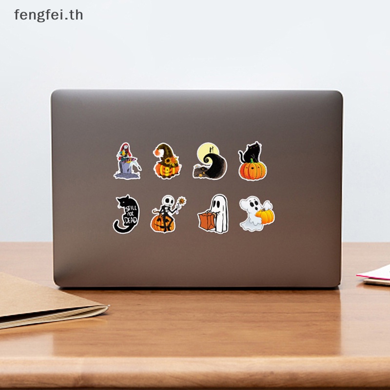 fengfei-สติกเกอร์-ลายฟักทอง-แม่มด-ผี-ผี-กราฟฟิตี้-ฮาโลวีน-สุดฮา-ของขวัญ-สําหรับตกแต่งสมุดโน้ต-diy-50-ชิ้น