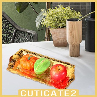 [Cuticate2] ถาดเสิร์ฟ วางเครื่องประดับ สไตล์โมเดิร์น สําหรับห้องครัว ห้องน้ํา