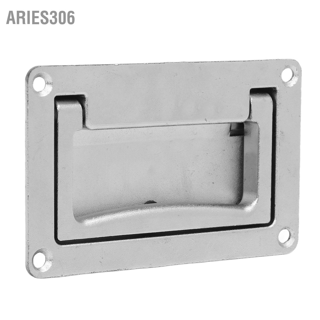 aries306-มือจับดึงแบบฝังสปริงโหลดยกของหนักโลหะผสมสังกะสี-flush-lift-ดึงจับสำหรับรถพ่วงเรือ-rv