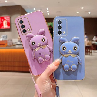 [พร้อมส่ง] เคสโทรศัพท์มือถือ ซิลิโคน กันกระแทก ลายน่ารัก 3D พร้อมขาตั้ง สําหรับ Realme GT Master Edition Narzo 50i 50A 11 pro 11pro + plus C2