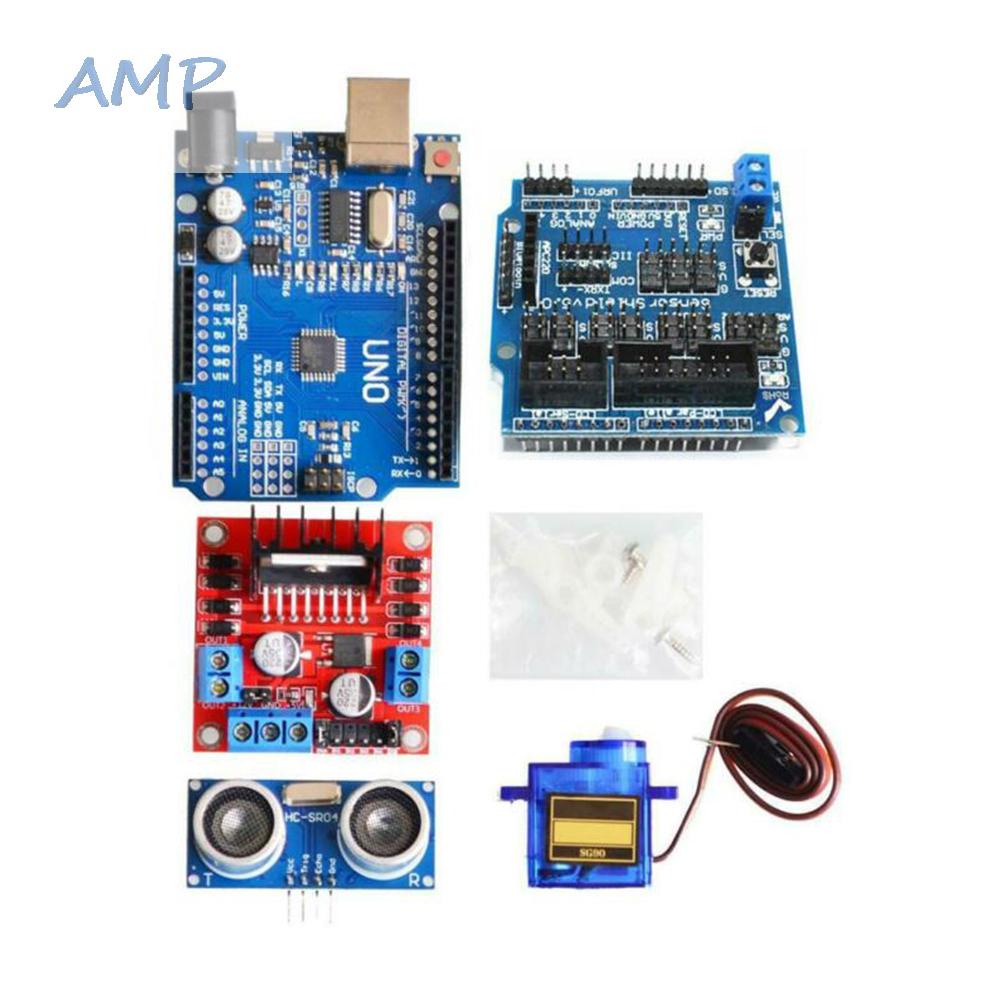 new-8-car-chassis-kit-4wd-arduino-robot-installation-is-convenient-smart-car-brand-new